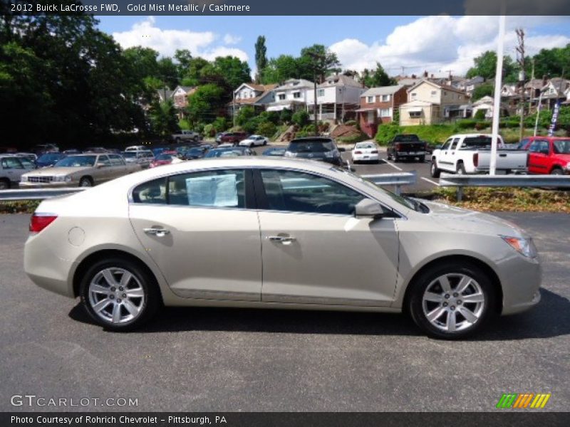 Gold Mist Metallic / Cashmere 2012 Buick LaCrosse FWD