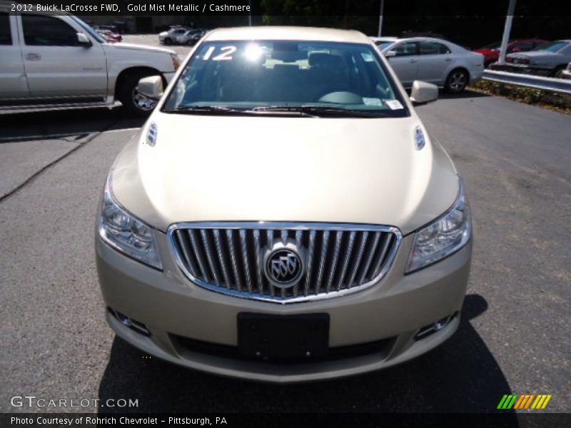 Gold Mist Metallic / Cashmere 2012 Buick LaCrosse FWD