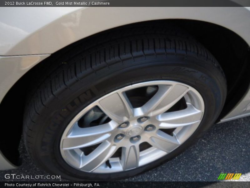 Gold Mist Metallic / Cashmere 2012 Buick LaCrosse FWD