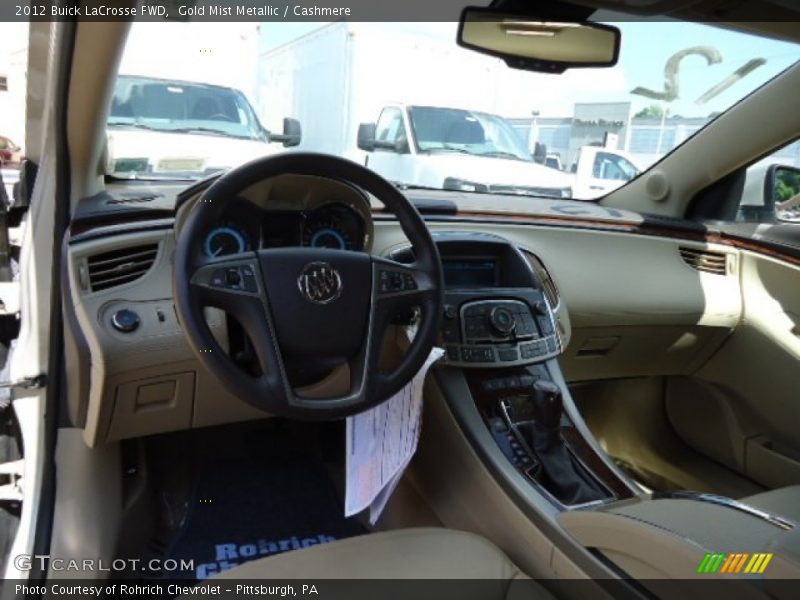 Gold Mist Metallic / Cashmere 2012 Buick LaCrosse FWD