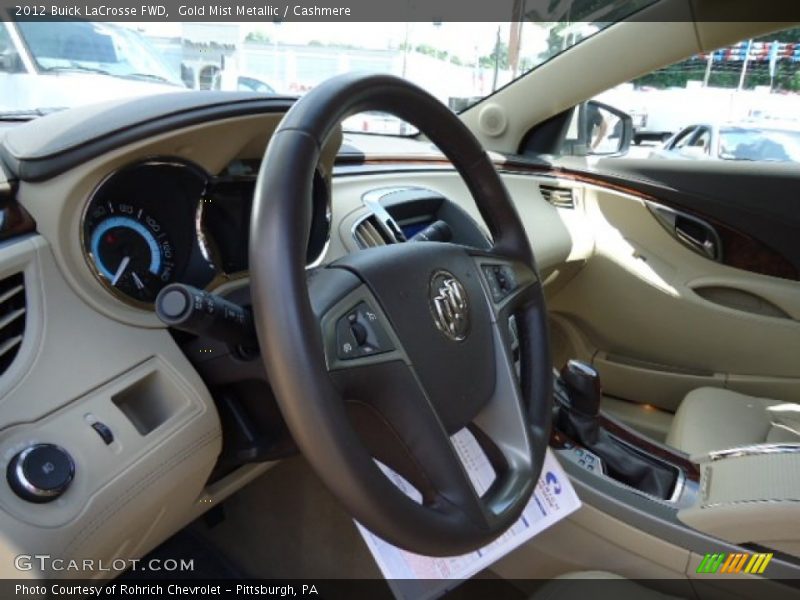 Gold Mist Metallic / Cashmere 2012 Buick LaCrosse FWD