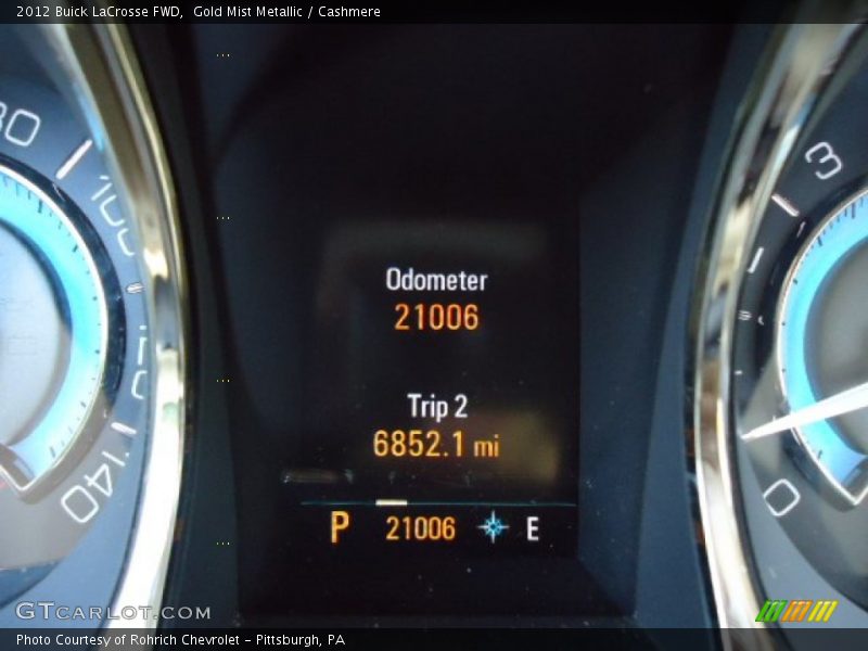 Gold Mist Metallic / Cashmere 2012 Buick LaCrosse FWD