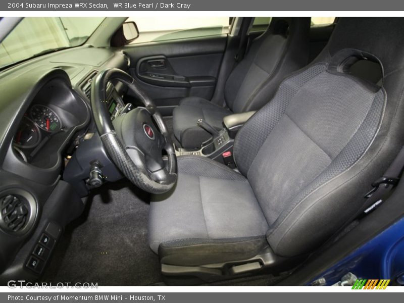 Front Seat of 2004 Impreza WRX Sedan