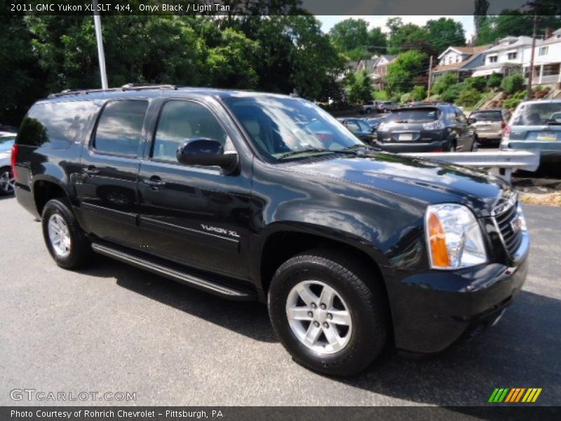 Onyx Black / Light Tan 2011 GMC Yukon XL SLT 4x4
