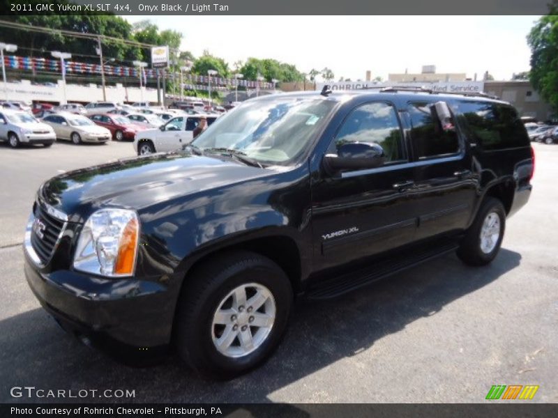 Onyx Black / Light Tan 2011 GMC Yukon XL SLT 4x4