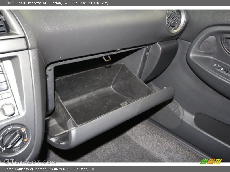 WR Blue Pearl / Dark Gray 2004 Subaru Impreza WRX Sedan