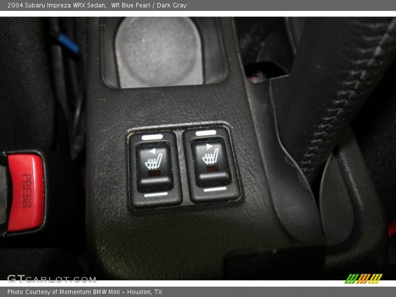 WR Blue Pearl / Dark Gray 2004 Subaru Impreza WRX Sedan