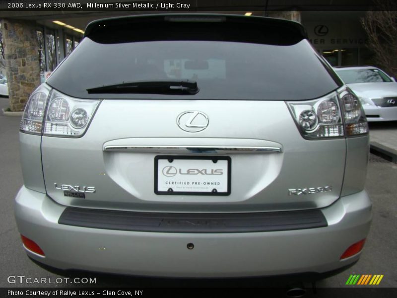 Millenium Silver Metallic / Light Gray 2006 Lexus RX 330 AWD