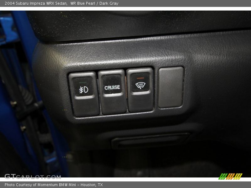 WR Blue Pearl / Dark Gray 2004 Subaru Impreza WRX Sedan