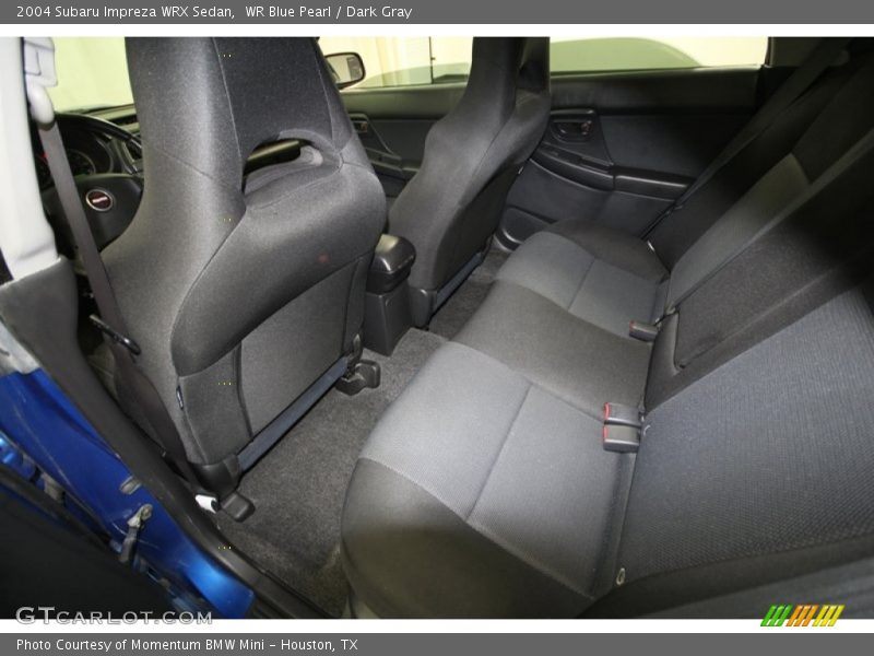WR Blue Pearl / Dark Gray 2004 Subaru Impreza WRX Sedan