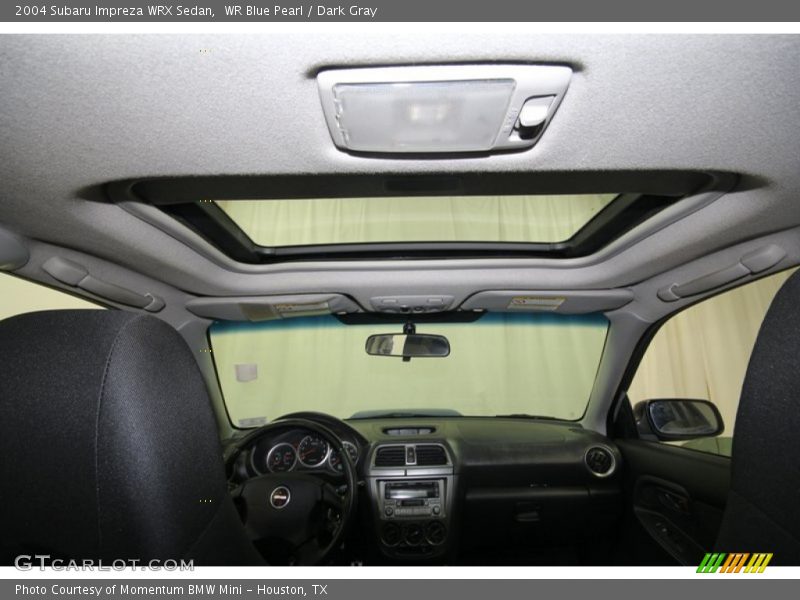 WR Blue Pearl / Dark Gray 2004 Subaru Impreza WRX Sedan