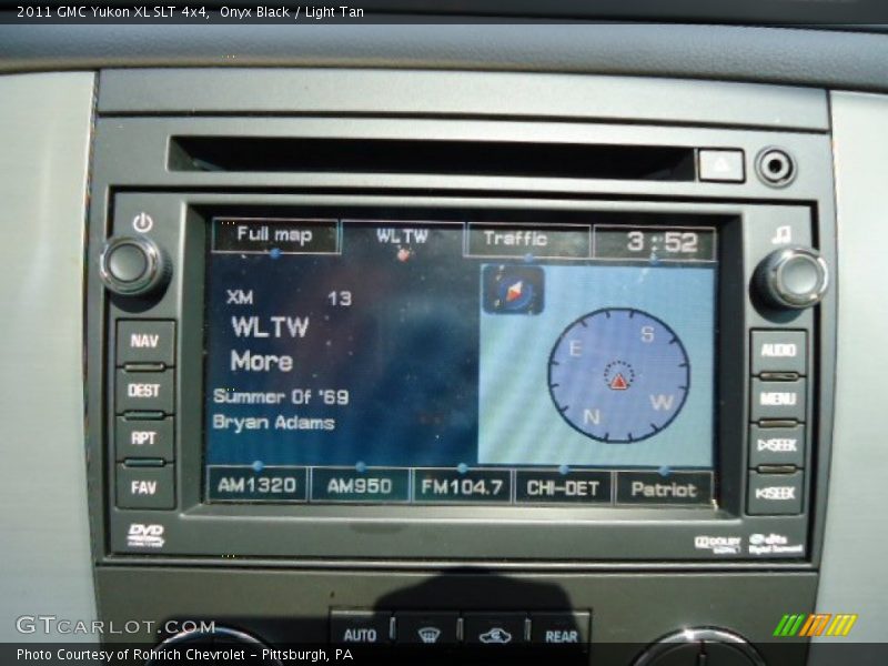 Onyx Black / Light Tan 2011 GMC Yukon XL SLT 4x4