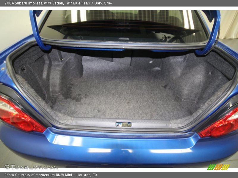  2004 Impreza WRX Sedan Trunk