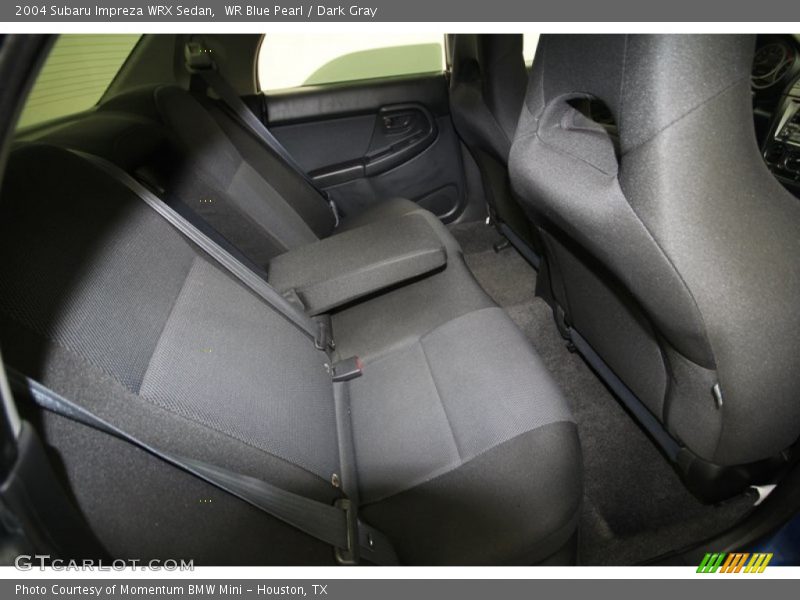 WR Blue Pearl / Dark Gray 2004 Subaru Impreza WRX Sedan