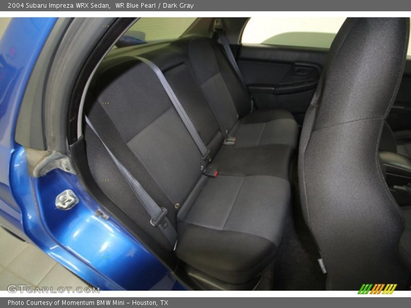 WR Blue Pearl / Dark Gray 2004 Subaru Impreza WRX Sedan