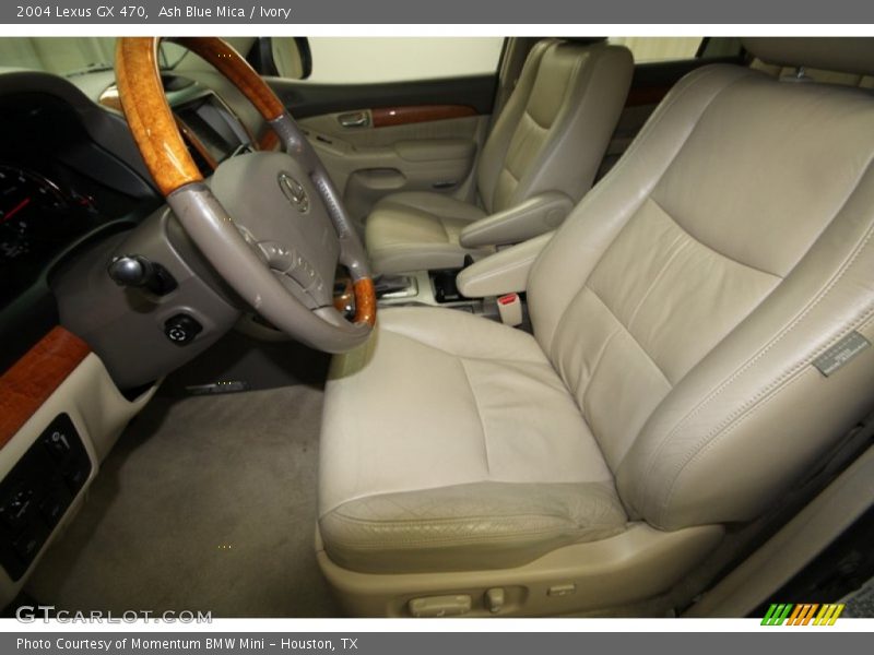 Ash Blue Mica / Ivory 2004 Lexus GX 470