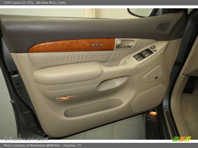 Ash Blue Mica / Ivory 2004 Lexus GX 470