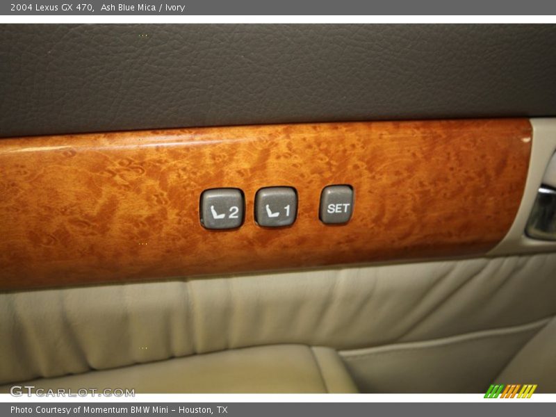 Ash Blue Mica / Ivory 2004 Lexus GX 470