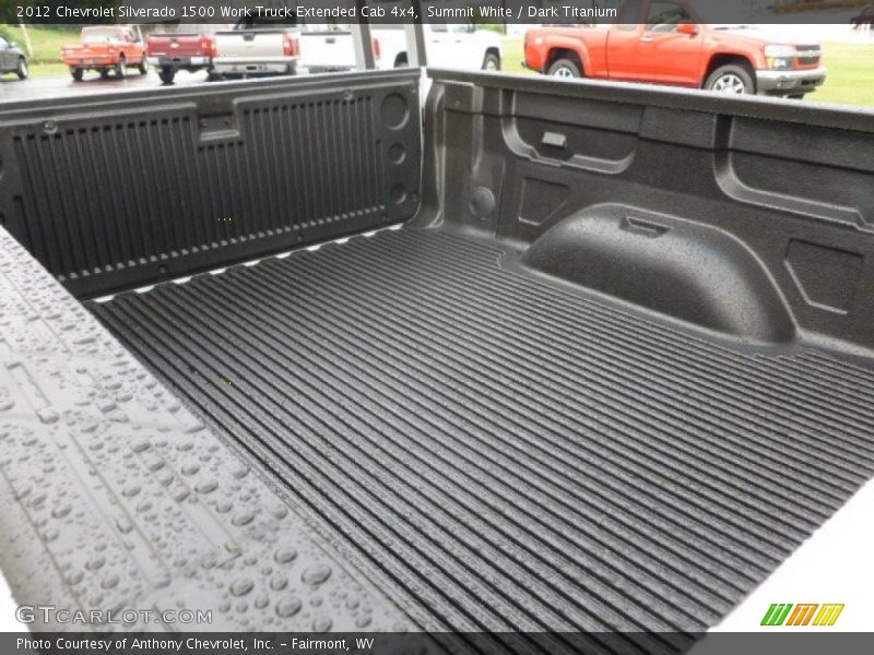 Summit White / Dark Titanium 2012 Chevrolet Silverado 1500 Work Truck Extended Cab 4x4