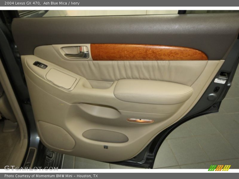 Ash Blue Mica / Ivory 2004 Lexus GX 470