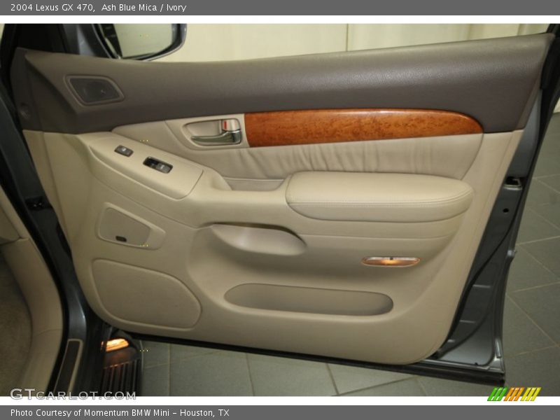 Ash Blue Mica / Ivory 2004 Lexus GX 470