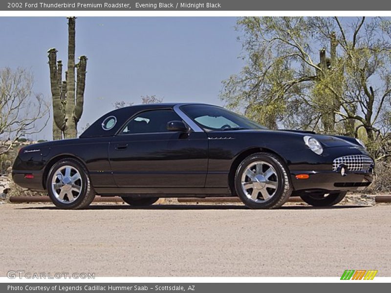  2002 Thunderbird Premium Roadster Evening Black