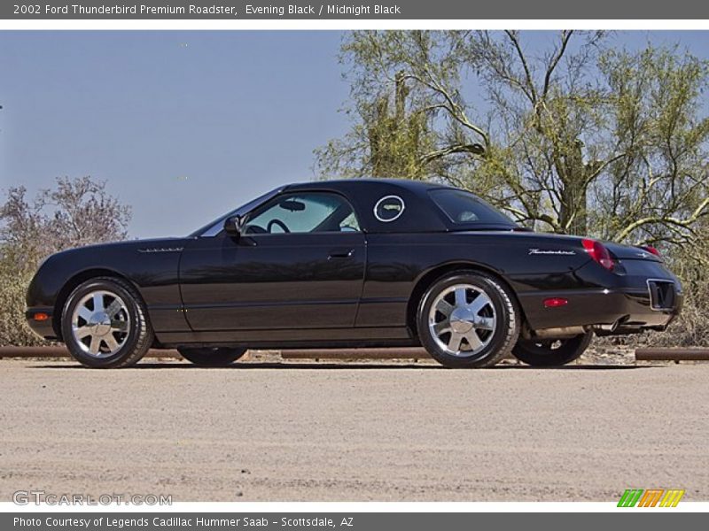  2002 Thunderbird Premium Roadster Evening Black