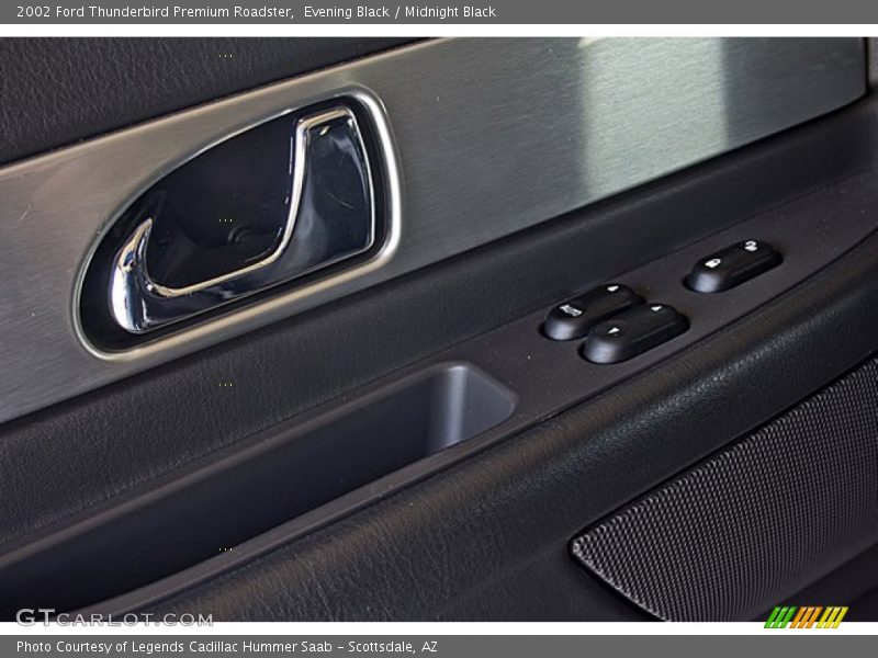 Evening Black / Midnight Black 2002 Ford Thunderbird Premium Roadster