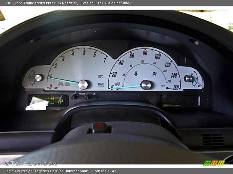  2002 Thunderbird Premium Roadster Premium Roadster Gauges