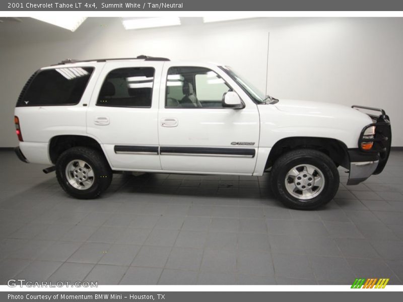 Summit White / Tan/Neutral 2001 Chevrolet Tahoe LT 4x4