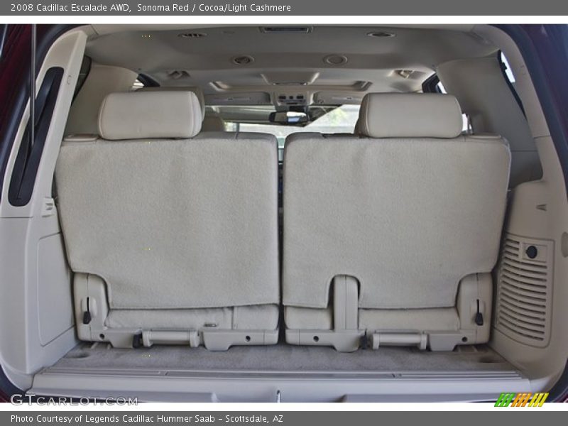  2008 Escalade AWD Trunk