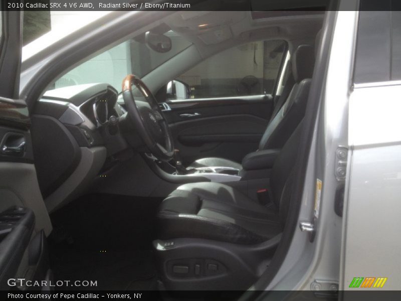 Radiant Silver / Ebony/Titanium 2010 Cadillac SRX 4 V6 AWD