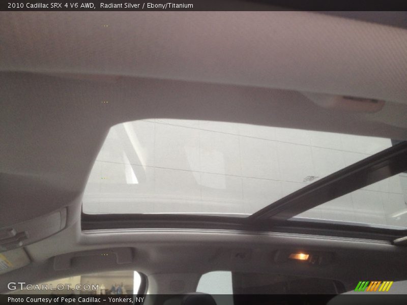 Radiant Silver / Ebony/Titanium 2010 Cadillac SRX 4 V6 AWD