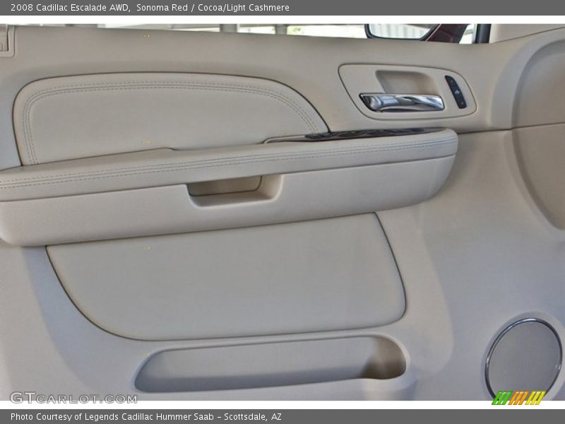 Sonoma Red / Cocoa/Light Cashmere 2008 Cadillac Escalade AWD