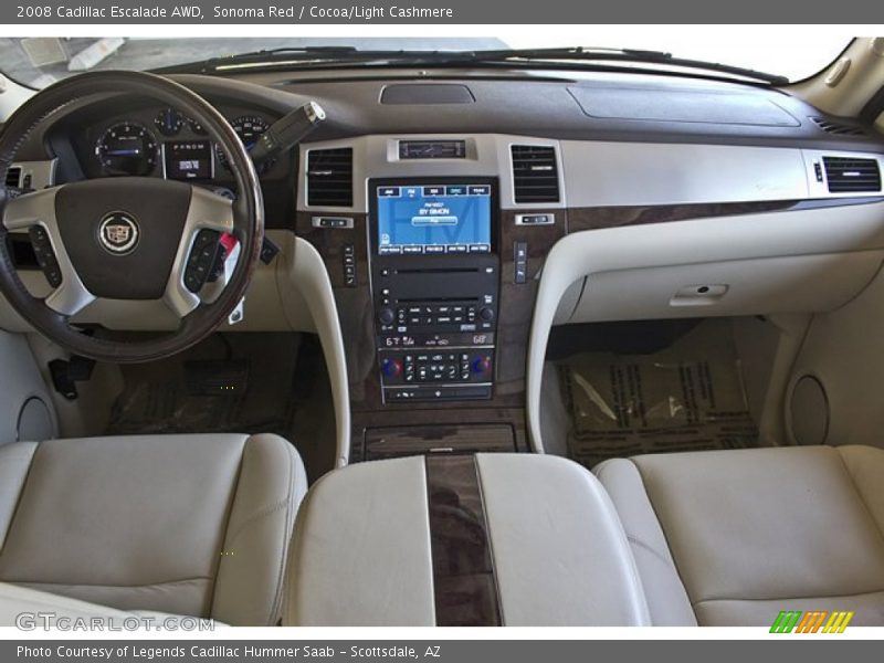 Dashboard of 2008 Escalade AWD