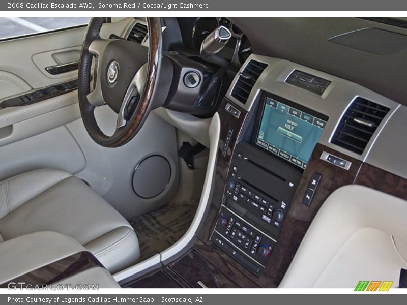 Sonoma Red / Cocoa/Light Cashmere 2008 Cadillac Escalade AWD