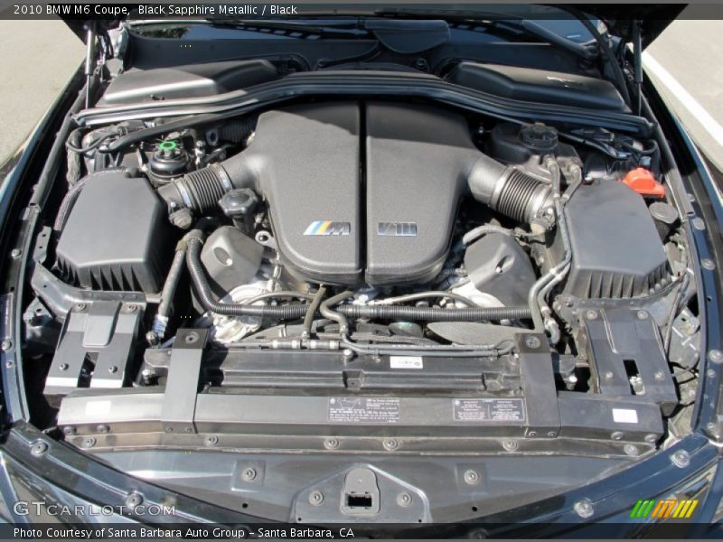  2010 M6 Coupe Engine - 5.0 Liter DOHC 40-Valve VVT V10