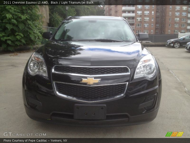 Black / Light Titanium/Jet Black 2011 Chevrolet Equinox LS AWD