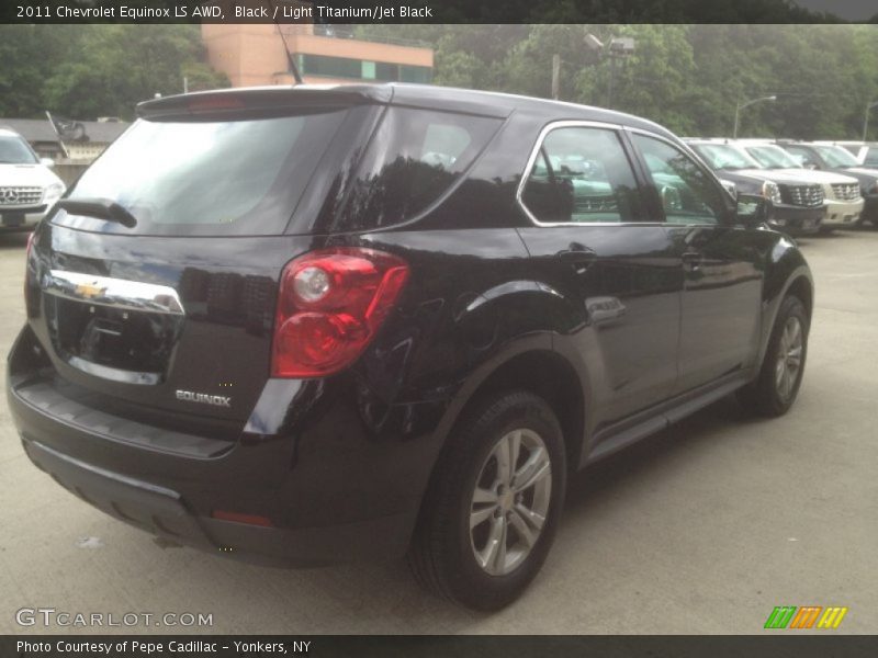 Black / Light Titanium/Jet Black 2011 Chevrolet Equinox LS AWD