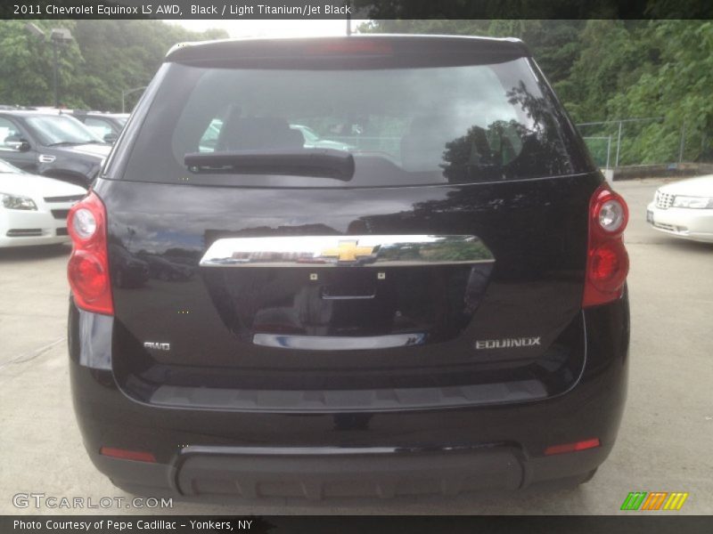 Black / Light Titanium/Jet Black 2011 Chevrolet Equinox LS AWD