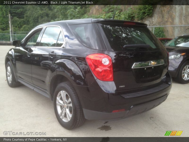 Black / Light Titanium/Jet Black 2011 Chevrolet Equinox LS AWD