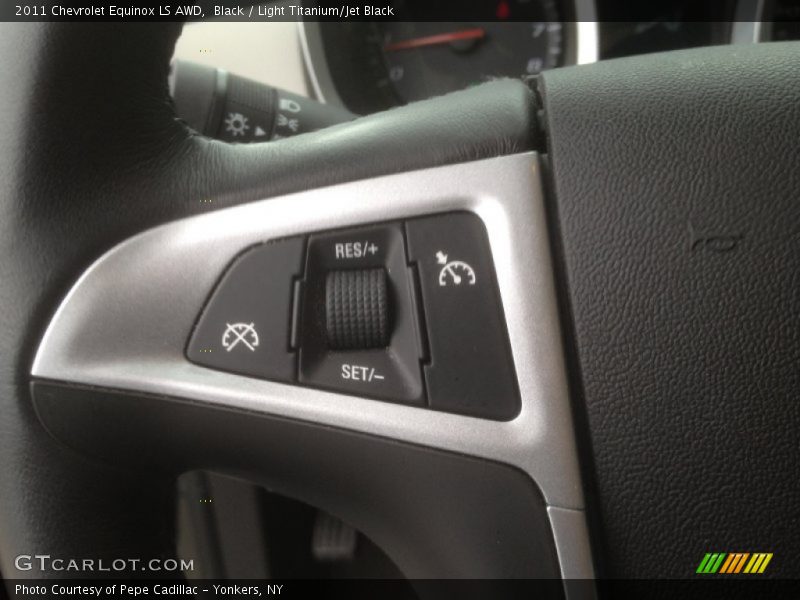 Black / Light Titanium/Jet Black 2011 Chevrolet Equinox LS AWD