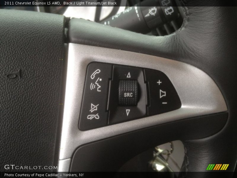 Black / Light Titanium/Jet Black 2011 Chevrolet Equinox LS AWD