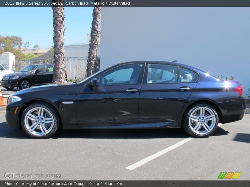 2012 5 Series 550i Sedan Carbon Black Metallic