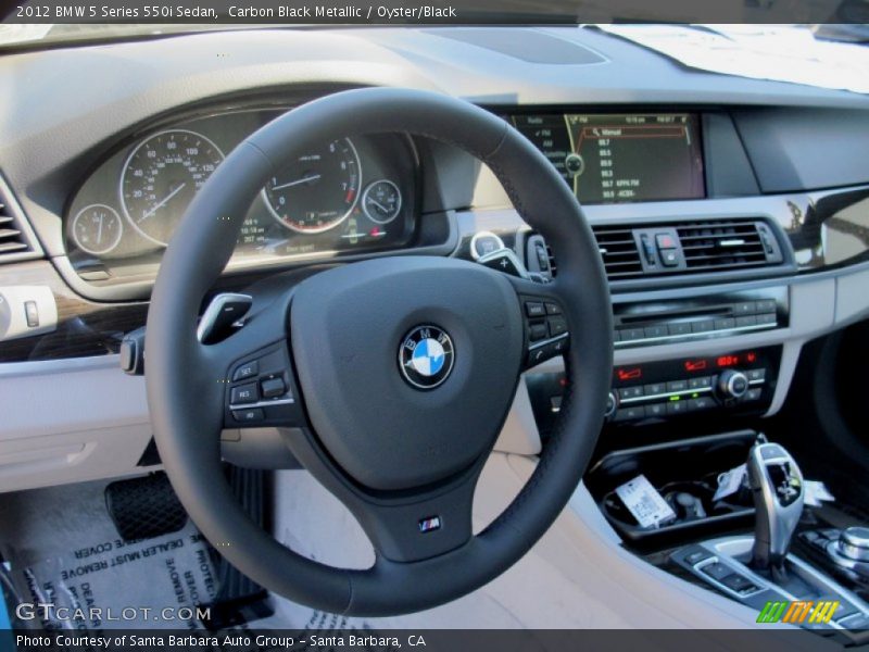  2012 5 Series 550i Sedan Steering Wheel