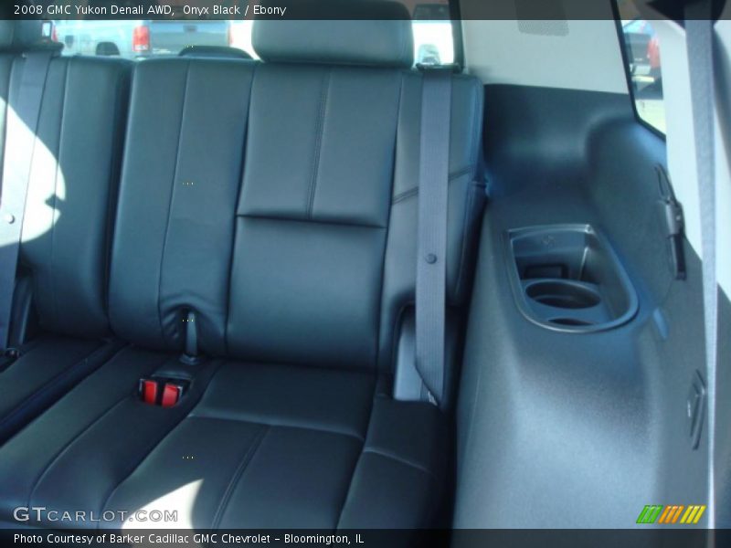 Onyx Black / Ebony 2008 GMC Yukon Denali AWD