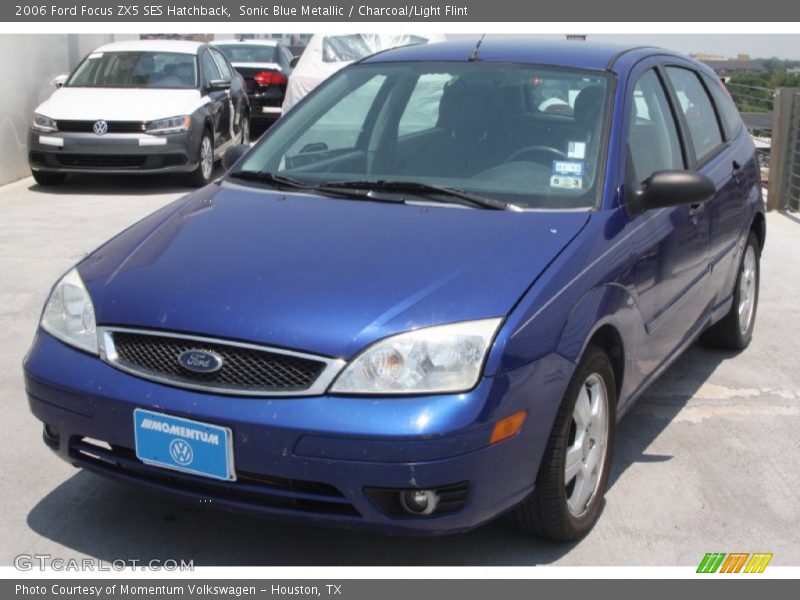 Sonic Blue Metallic / Charcoal/Light Flint 2006 Ford Focus ZX5 SES Hatchback