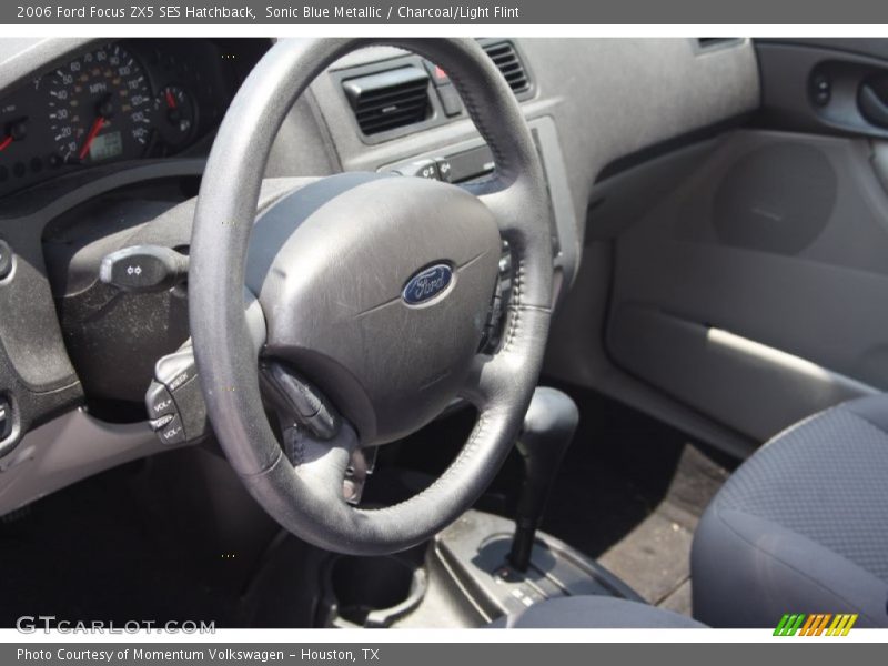 Sonic Blue Metallic / Charcoal/Light Flint 2006 Ford Focus ZX5 SES Hatchback