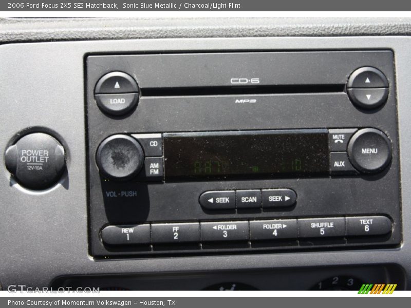 Sonic Blue Metallic / Charcoal/Light Flint 2006 Ford Focus ZX5 SES Hatchback