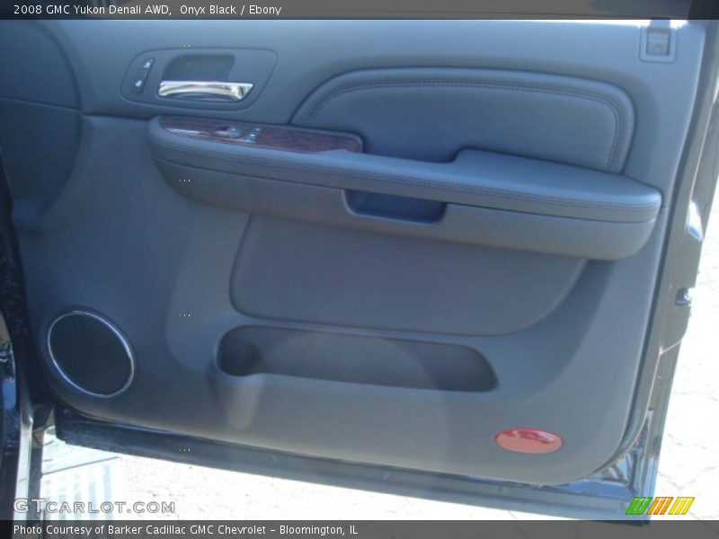 Onyx Black / Ebony 2008 GMC Yukon Denali AWD